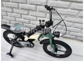 Детский велосипед Topemount Happy 16 зеленый